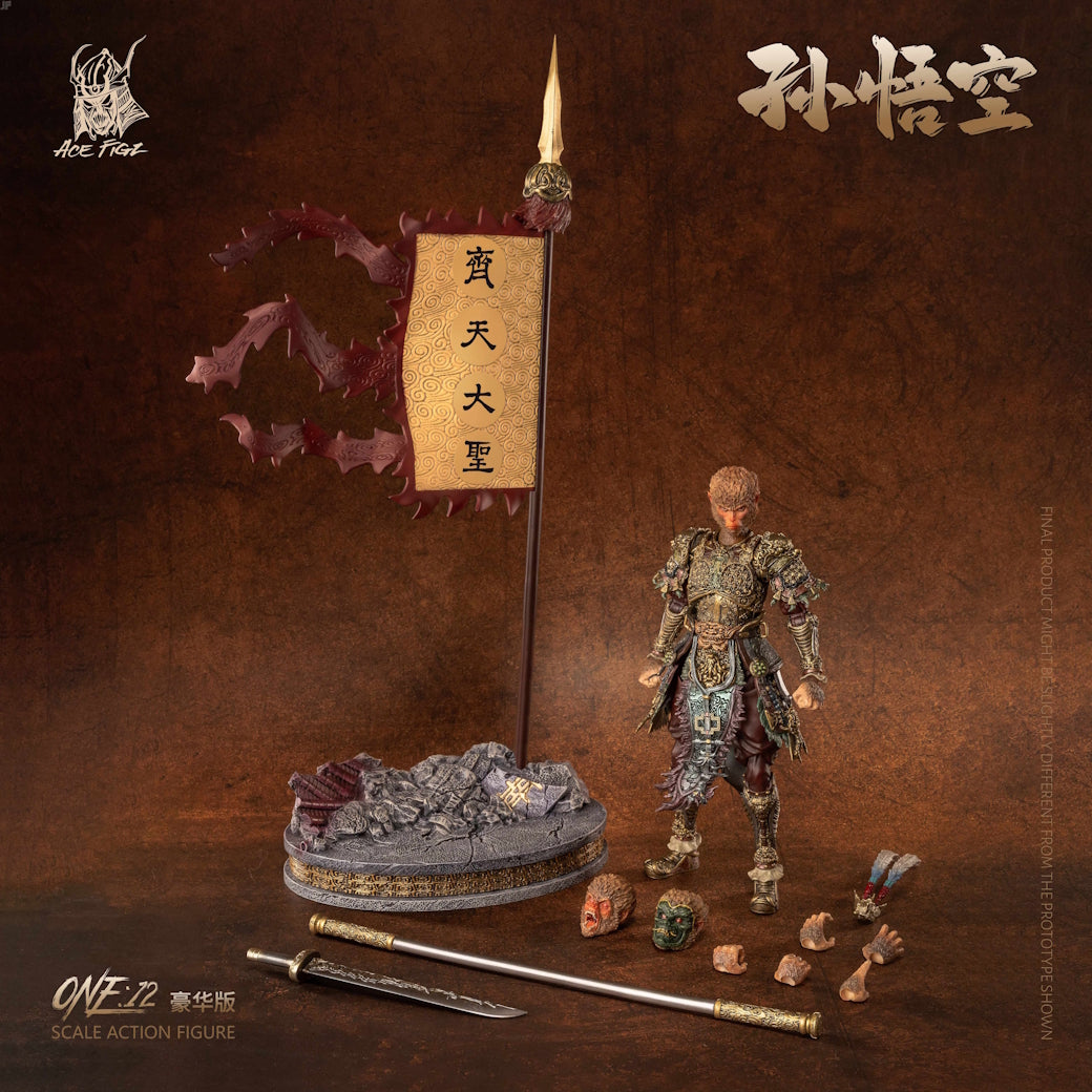 Acefigz Sun Wukong 1/12 Scale Action Figure (Deluxe Edition)