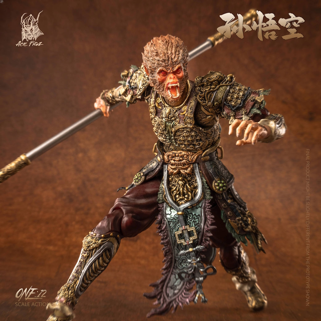 Acefigz Sun Wukong 1/12 Scale Action Figure (Deluxe Edition)