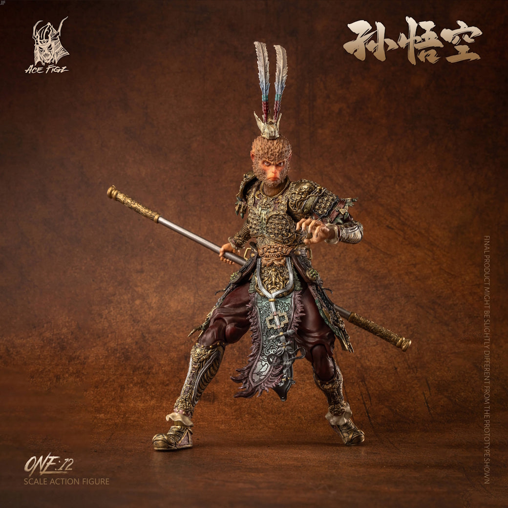 Acefigz Sun Wukong 1/12 Scale Action Figure (Deluxe Edition)