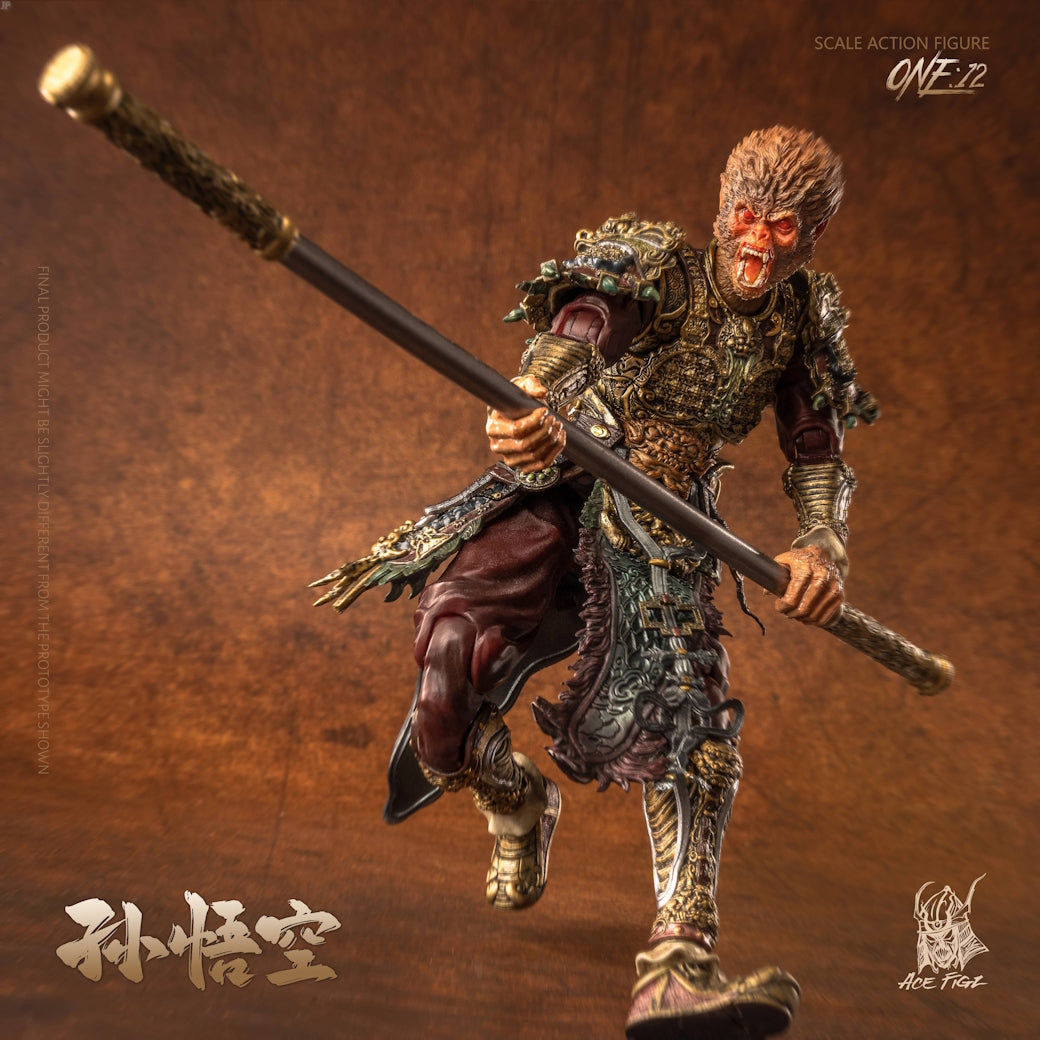 Acefigz Sun Wukong 1/12 Scale Action Figure (Deluxe Edition)