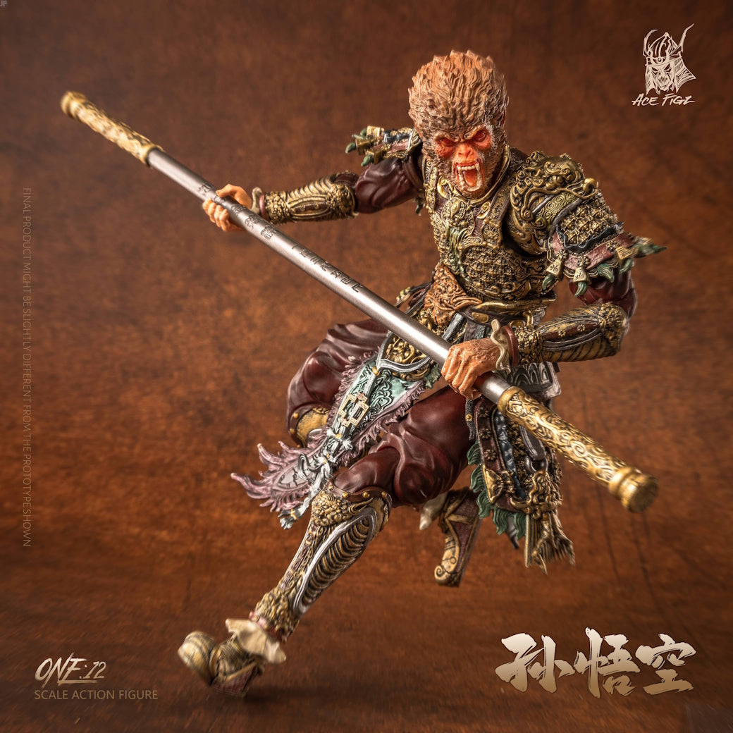 Acefigz Sun Wukong 1/12 Scale Action Figure (Deluxe Edition)
