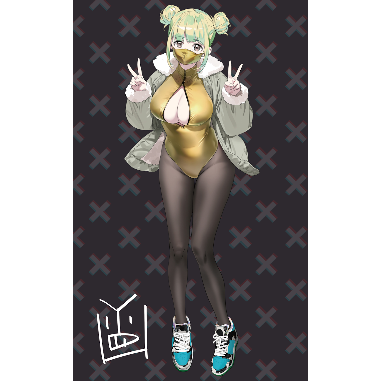 Mask Girl Mia. 1/7 Scale Figure Deluxe Edition by Astrum Design.
