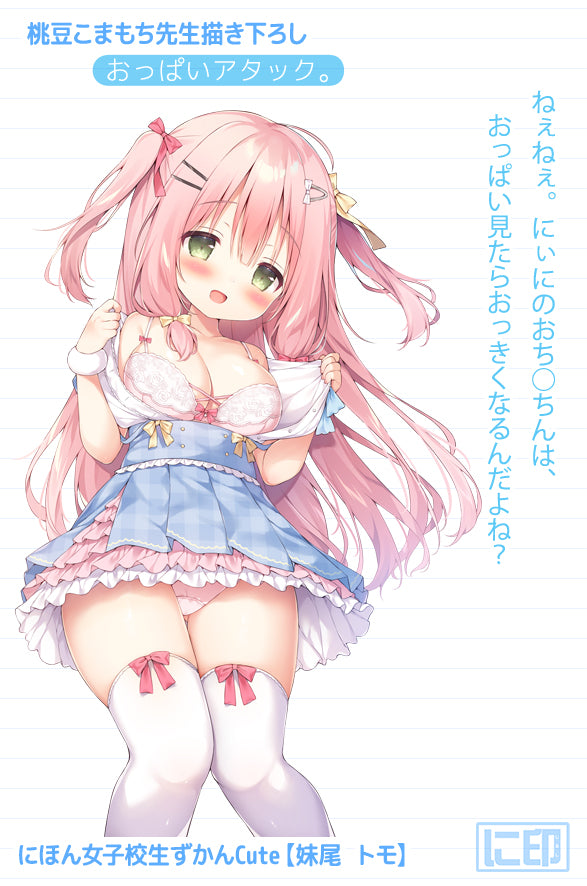 Nihon Jyoshikousei Zukan Cute Komamochi Momozu Original Illustration Senoo Tomo Dakimakura Cover Lyctoron Rich Edition