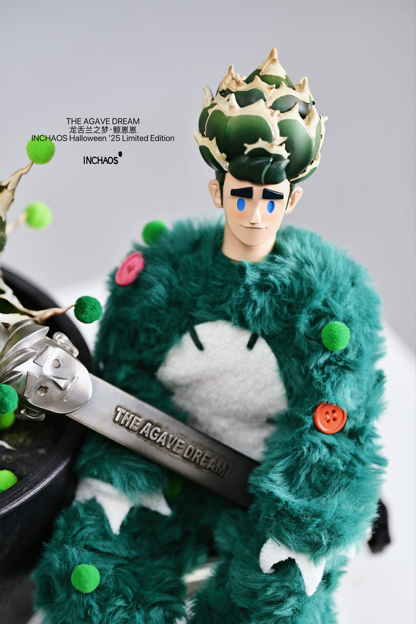 INCHAOS THE AGAVE DREAM BABY WHALE 1/6 SCALE ACTION FIGURE (GREEN) - Image 2