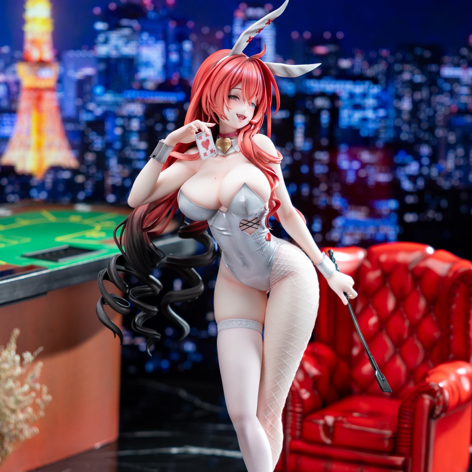 KAWA DESIGN BUNNY GIRL VELVET 1/4 SCALE FIGURE DELUXE EDITION - Image 2