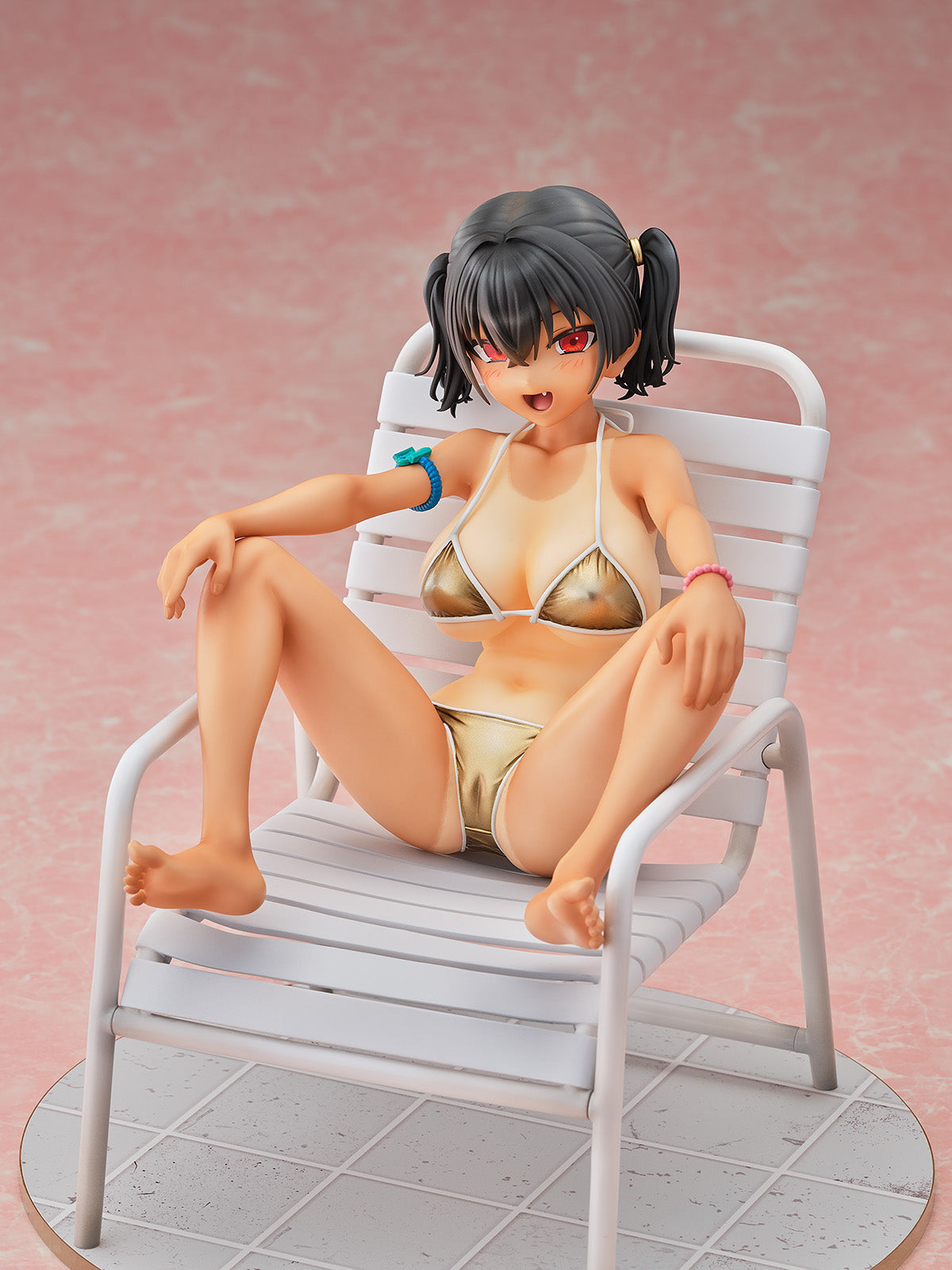 Kaedeko Original Illustration Sasaki Kanna Gold Bikini Ver. - Image 2
