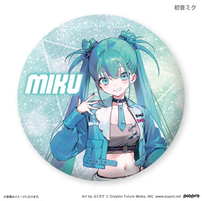 Hatsune Miku + Piapro Characters 3 Generations Idol Glitter Can Badge - Image 2