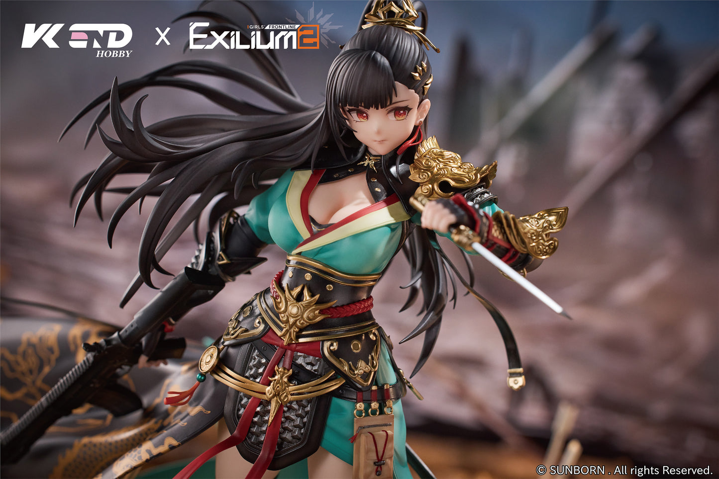 Vkend - Girls' Frontline 2: Exilium - Qiong Jiu Pinnacle of Virtue 1/6 Scale Figure - Image 3