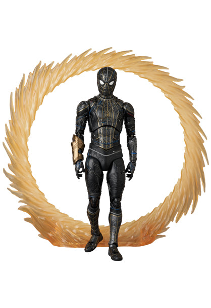 MAFEX - Spider-Man: No Way Home - Spider-man Black & Gold Suit - Image 3