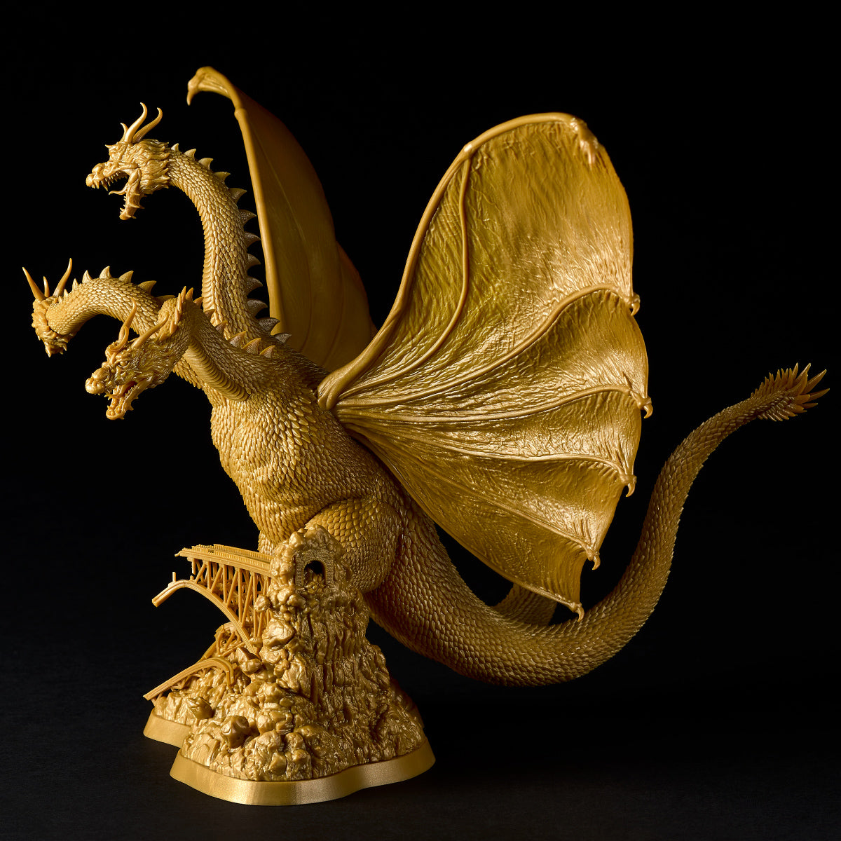 ARTPLA SCULPTURE WORKS - Godzilla - King Ghidorah Re: Imagination - Image 3