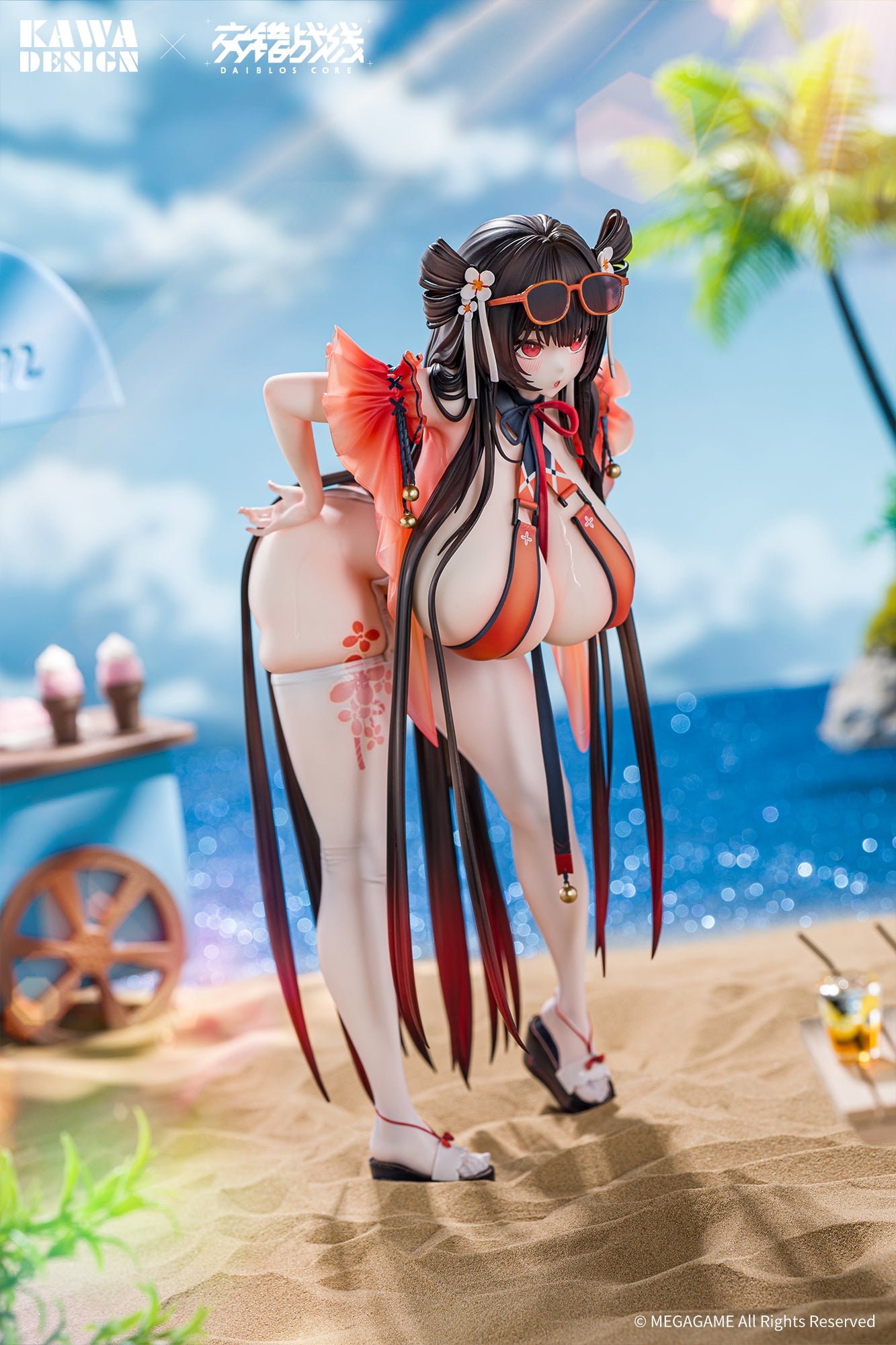 Kawa Design - Daiblos Core - Maree Rouge Banquet of Falling Plums Water Trail VER. 1/6 Scale Figure - Image 3