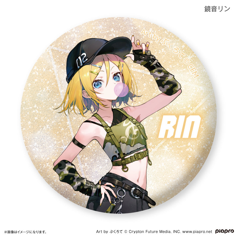 Hatsune Miku + Piapro Characters 3 Generations Idol Glitter Can Badge - Image 3