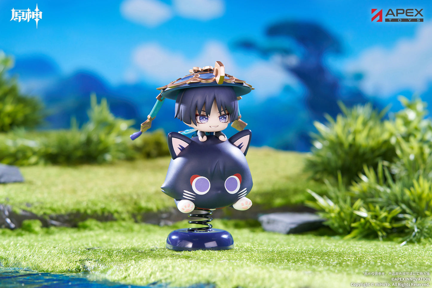 - Genshin Impact - Wanderer Chibi Chara Yurayura Stand - Image 3