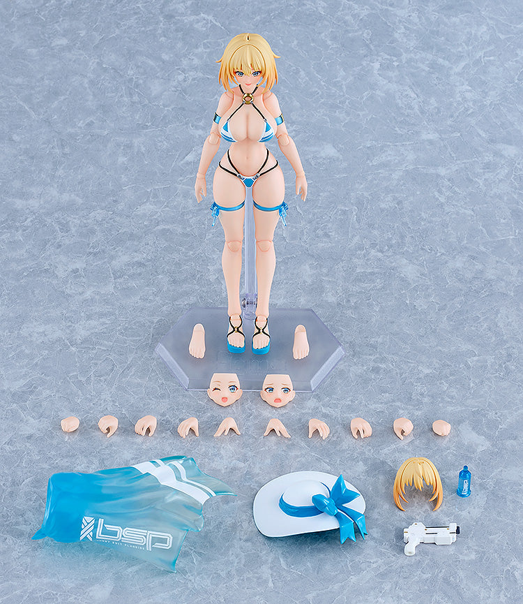 Figma "bunny Suit Planning" Sophia F. Shirring Swimsuit Ver. - Image 3