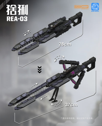 Mjz Studio Blue Whale Rea-03 Lynx Plastic Model Kit by MJZ STUDIO - Image 12