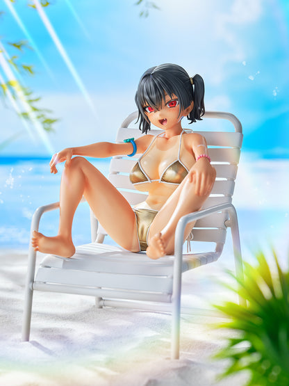 Kaedeko Original Illustration Sasaki Kanna Gold Bikini Ver. - Image 5