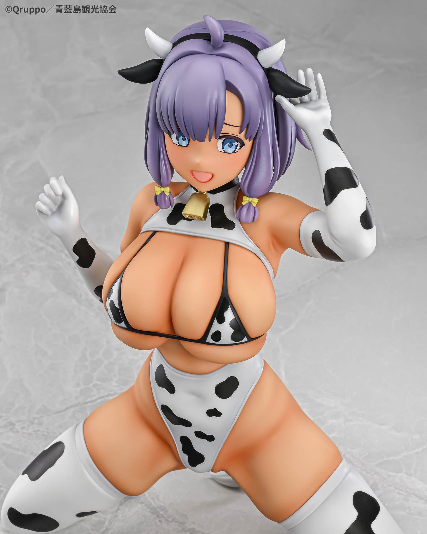 - Nukitashi THE ANIMATION - Hotori Misaki Cow Print Costume Sunburn Ver. - Image 5