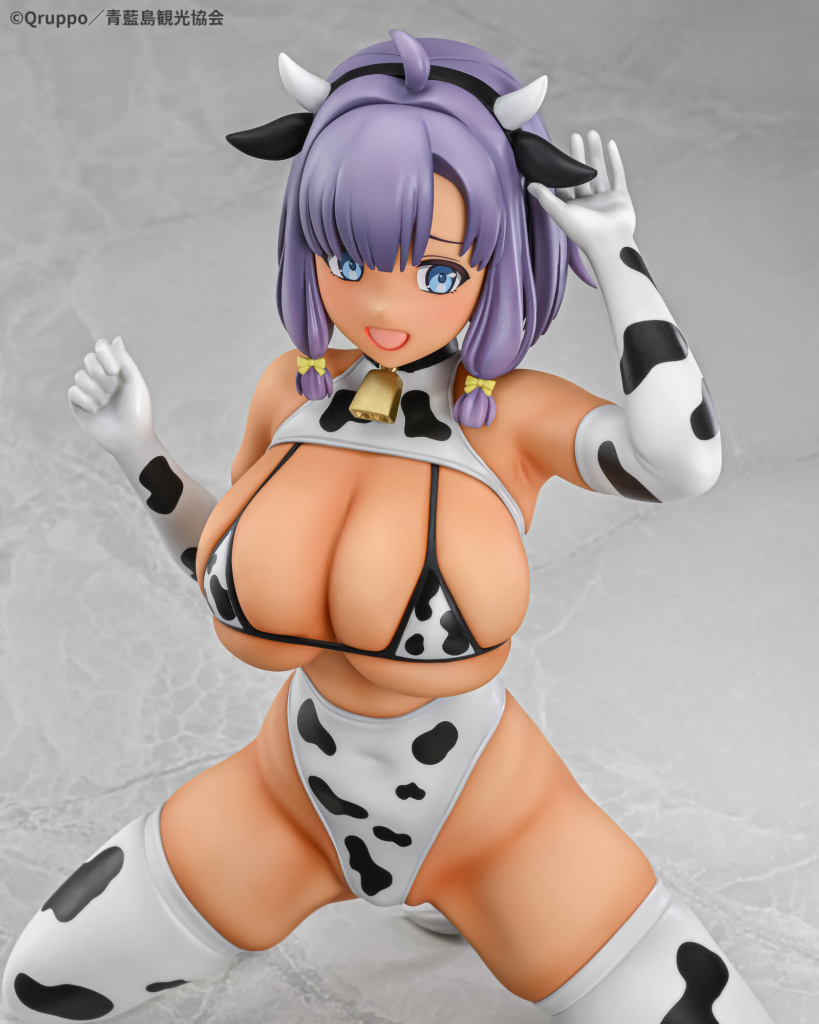 - Nukitashi THE ANIMATION - Hotori Misaki Cow Print Costume Sunburn Ver. - Image 5