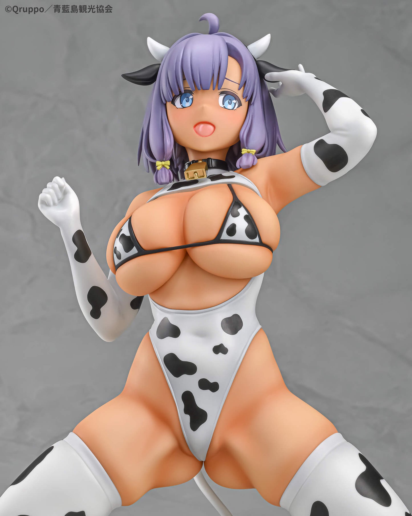 - Nukitashi THE ANIMATION - Hotori Misaki Cow Print Costume Sunburn Ver. - Image 6