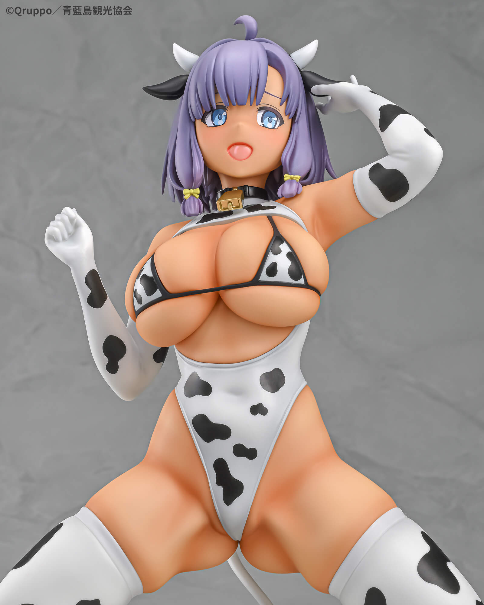 - Nukitashi THE ANIMATION - Hotori Misaki Cow Print Costume Sunburn Ver. - Image 6