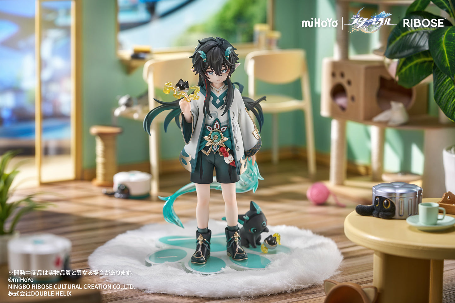 Ribose Rise Up+ - Honkai: Star Rail - Little Cat Series Dan Heng - Imbibitor Lunae Ver. Non Scale Figure