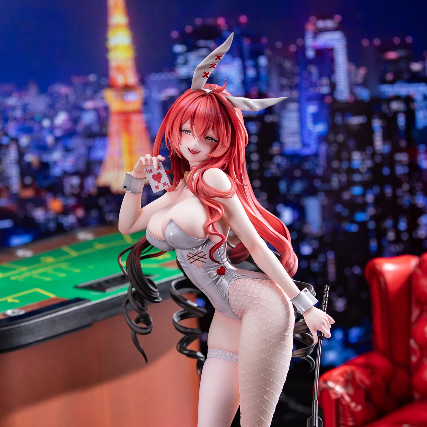 KAWA DESIGN BUNNY GIRL VELVET 1/4 SCALE FIGURE NORMAL EDITION - Image 7