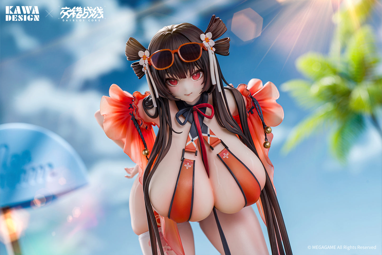 Kawa Design - Daiblos Core - Maree Rouge Banquet of Falling Plums Water Trail VER. 1/6 Scale Figure - Image 7