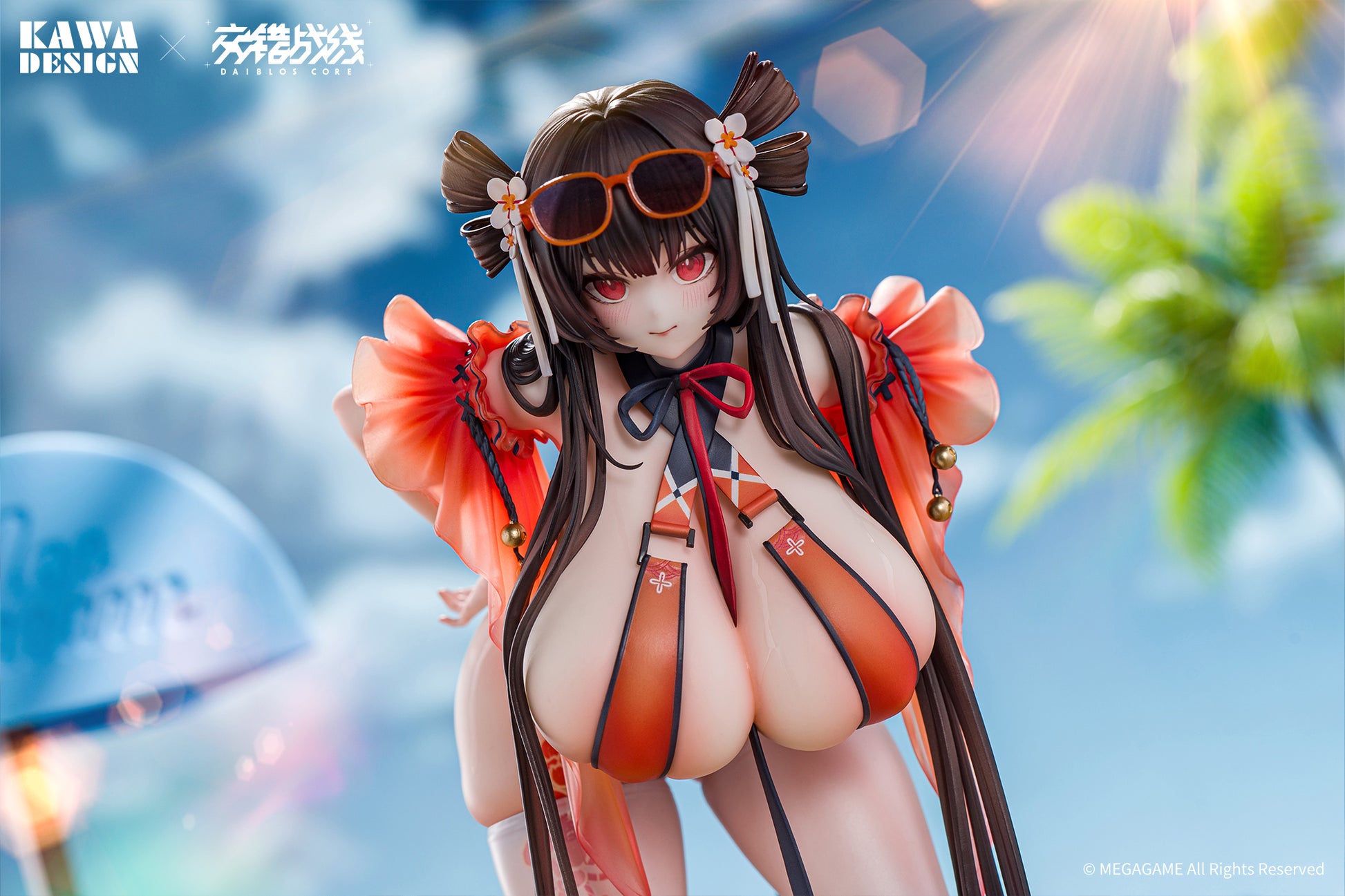 Kawa Design - Daiblos Core - Maree Rouge Banquet of Falling Plums Water Trail VER. 1/6 Scale Figure - Image 7