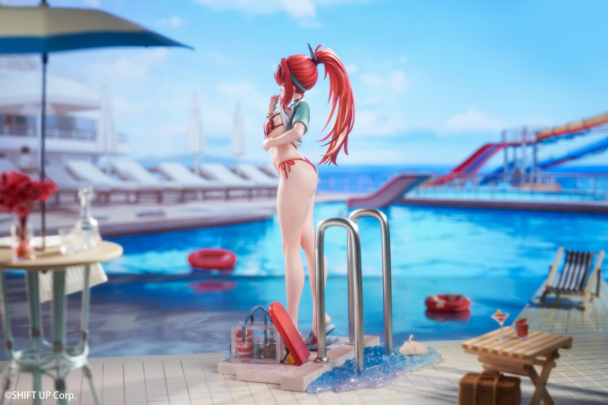 HOBBYSAKURA - GODDESS OF VICTORY: NIKKE - RAPI: RED HOOD Red Flavor 1/7 SCALE FIGURE NORMAL EDITION - Image 7