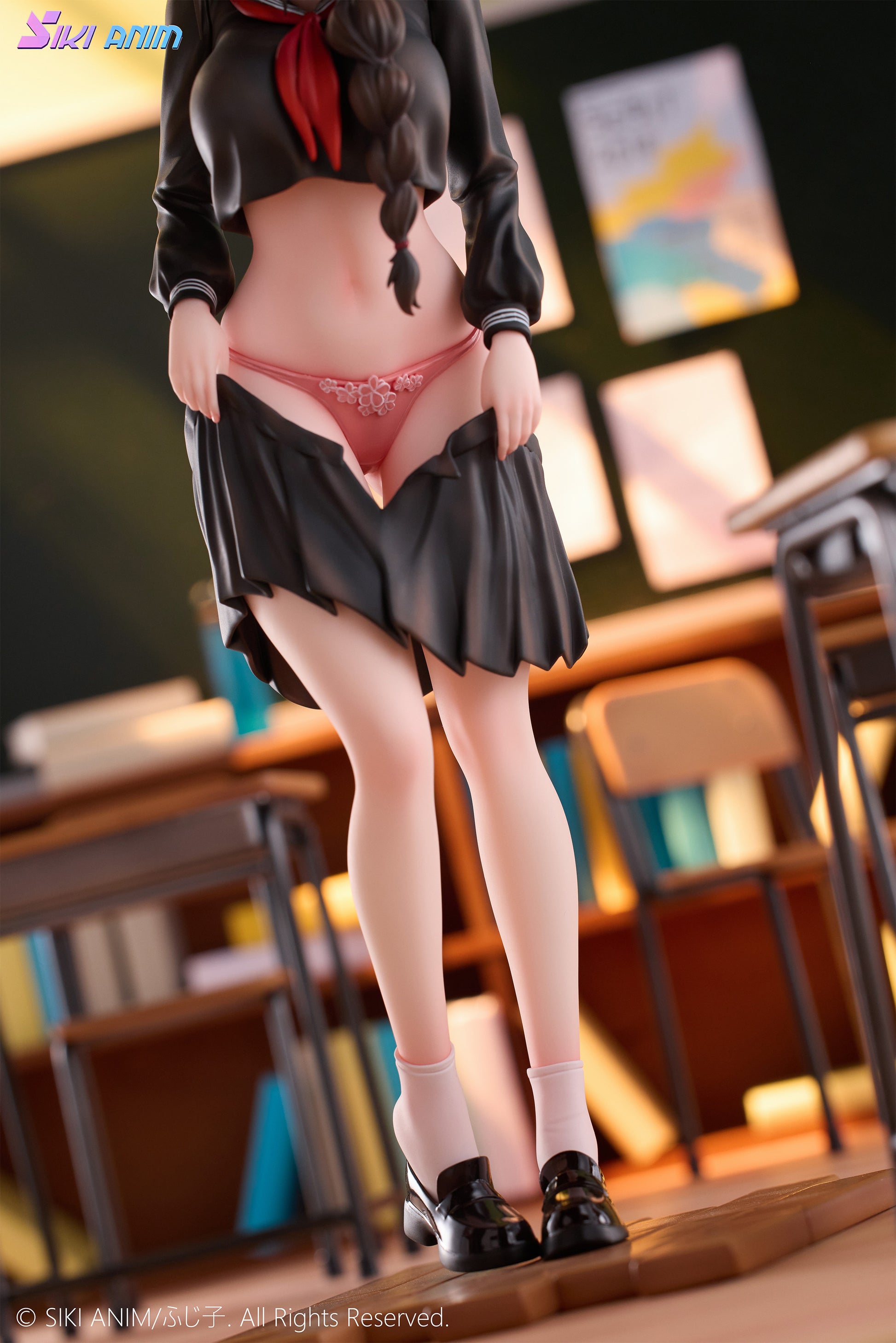 SIKI ANIM A PLAIN GIRL WITH FLASHY UNDERWEAR 1/6 SCALE FIGURE DELUXE EDITION - Image 8
