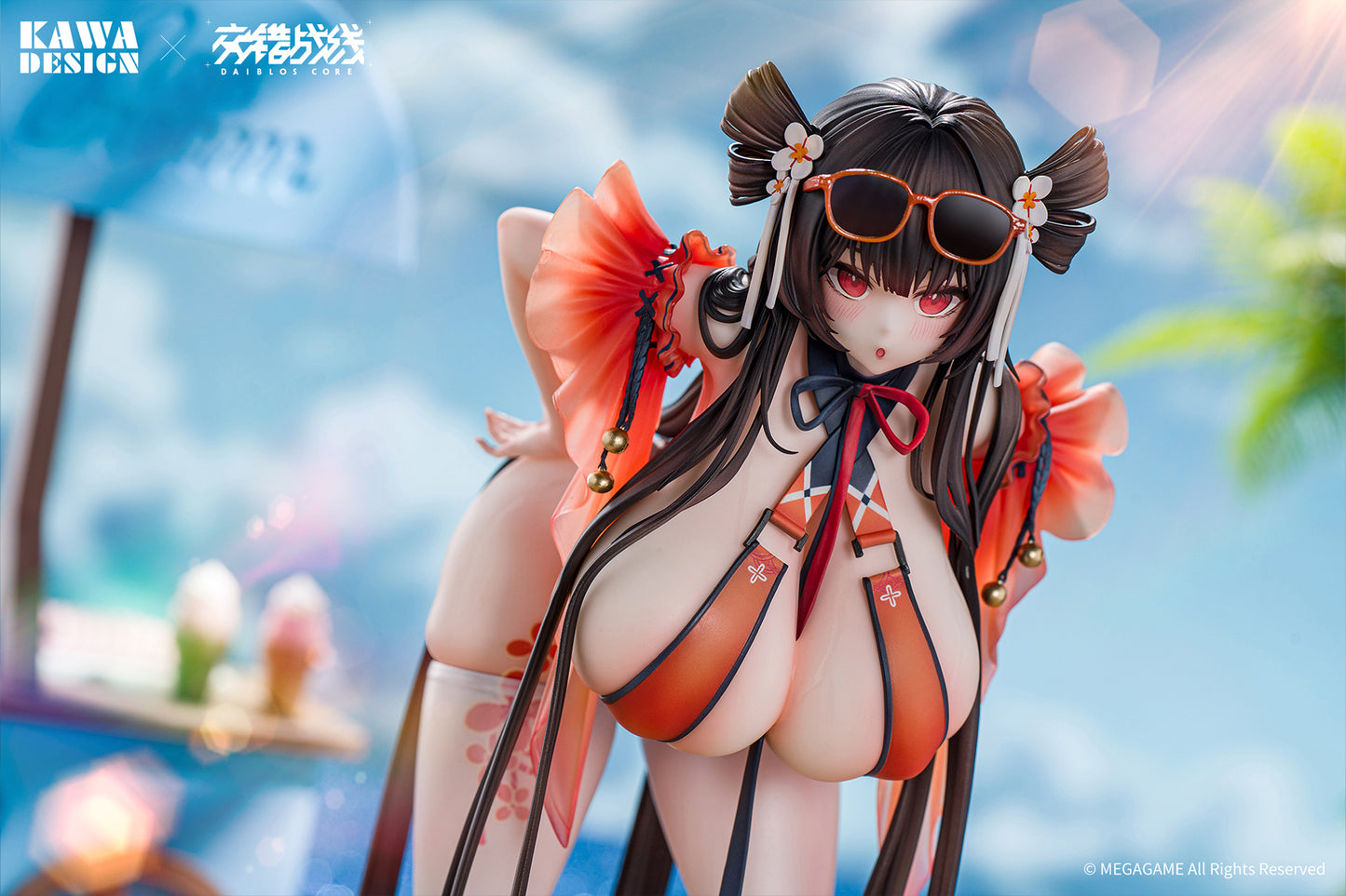 Kawa Design - Daiblos Core - Maree Rouge Banquet of Falling Plums Water Trail VER. 1/6 Scale Figure - Image 8