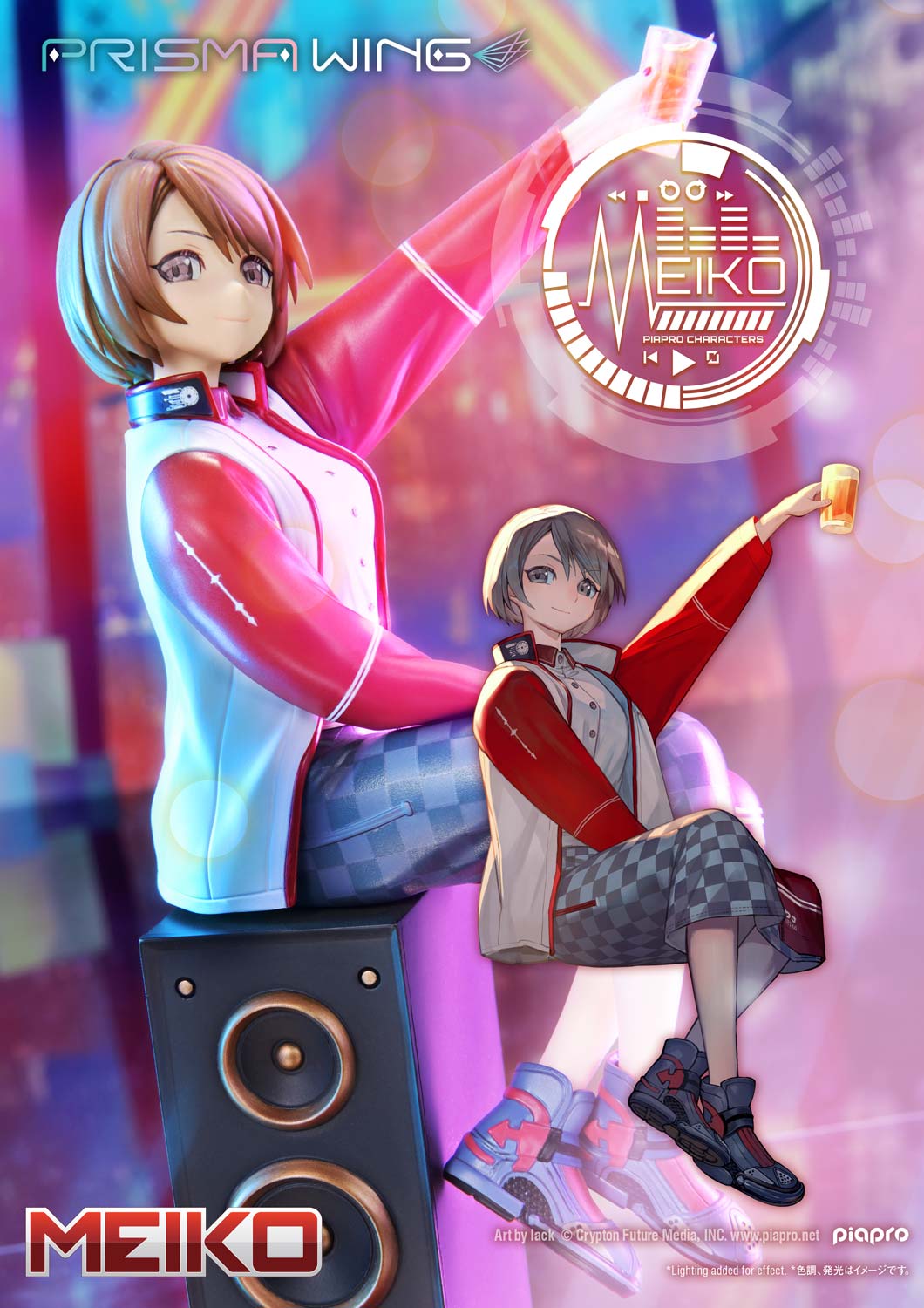 PRISMA WING Piapro Characters MEIKO Art by lack 1/7 Scale Figure - Image 8