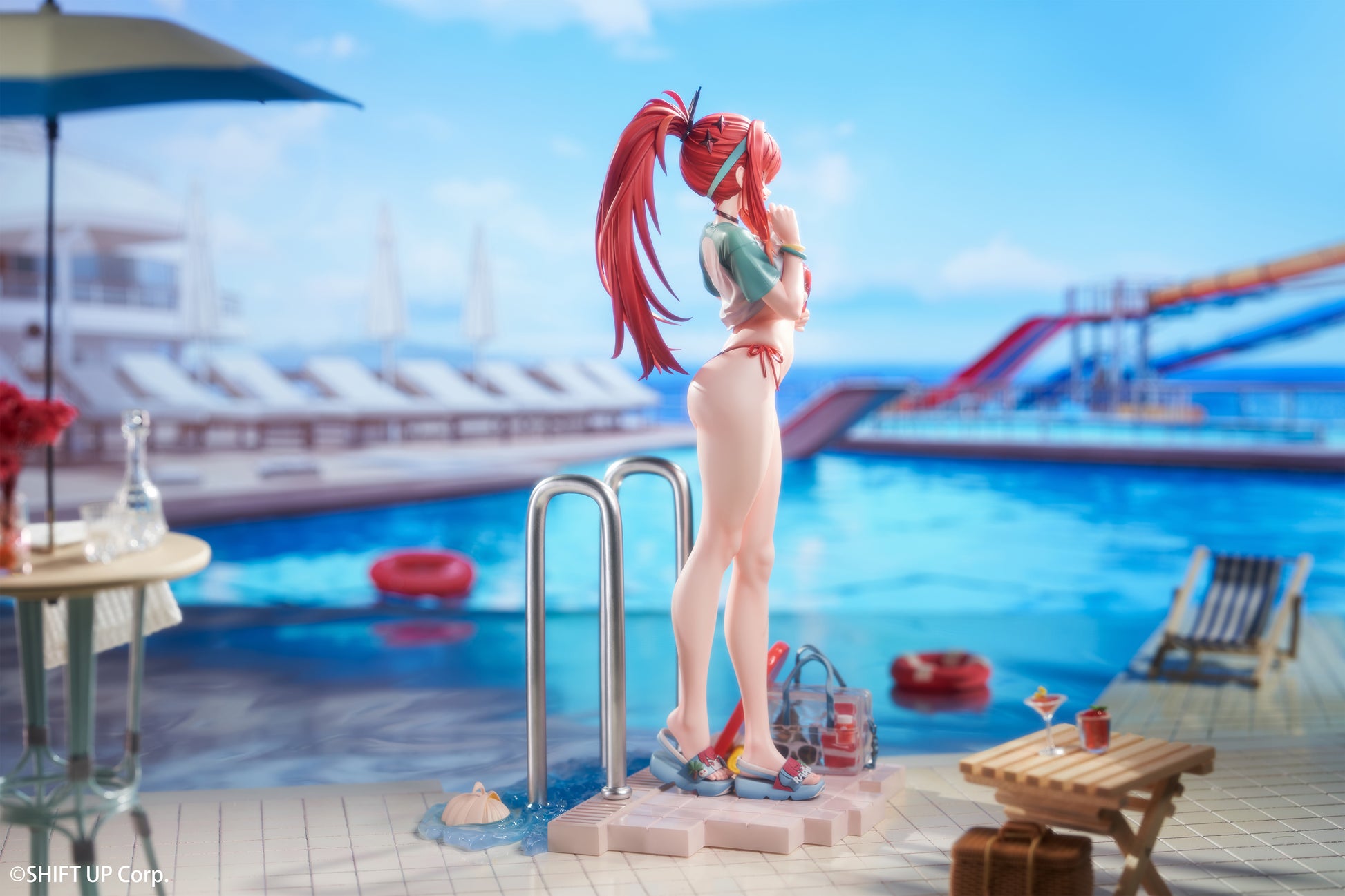 HOBBYSAKURA - GODDESS OF VICTORY: NIKKE - RAPI: RED HOOD Red Flavor 1/7 SCALE FIGURE NORMAL EDITION - Image 9