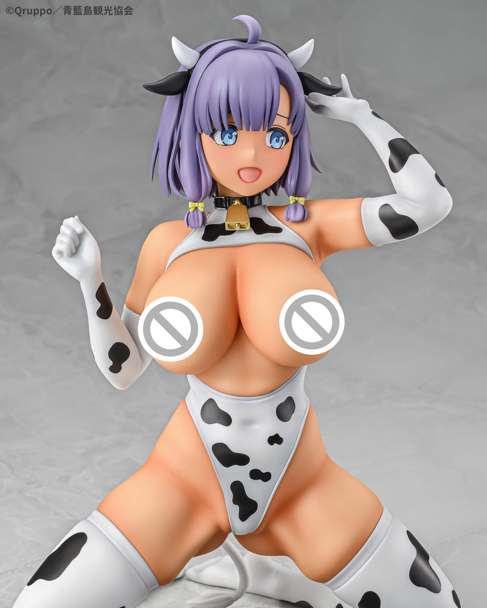 - Nukitashi THE ANIMATION - Hotori Misaki Cow Print Costume Sunburn Ver. - Image 9