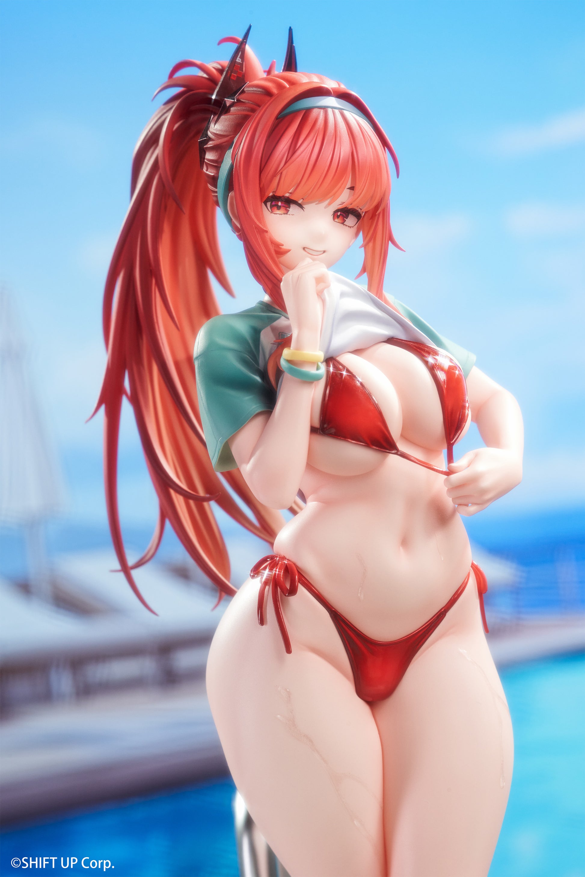 HOBBYSAKURA - GODDESS OF VICTORY: NIKKE - RAPI: RED HOOD Red Flavor 1/7 SCALE FIGURE DELUXE EDITION - Image 10