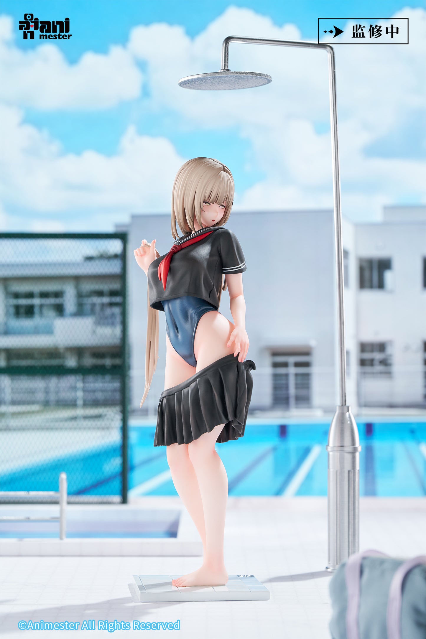 ANIMESTER BEFORE THE SWIM: GETTING READY TO CHANGE - YUZU 1/6 COMPLETE FIGURE - Image 10