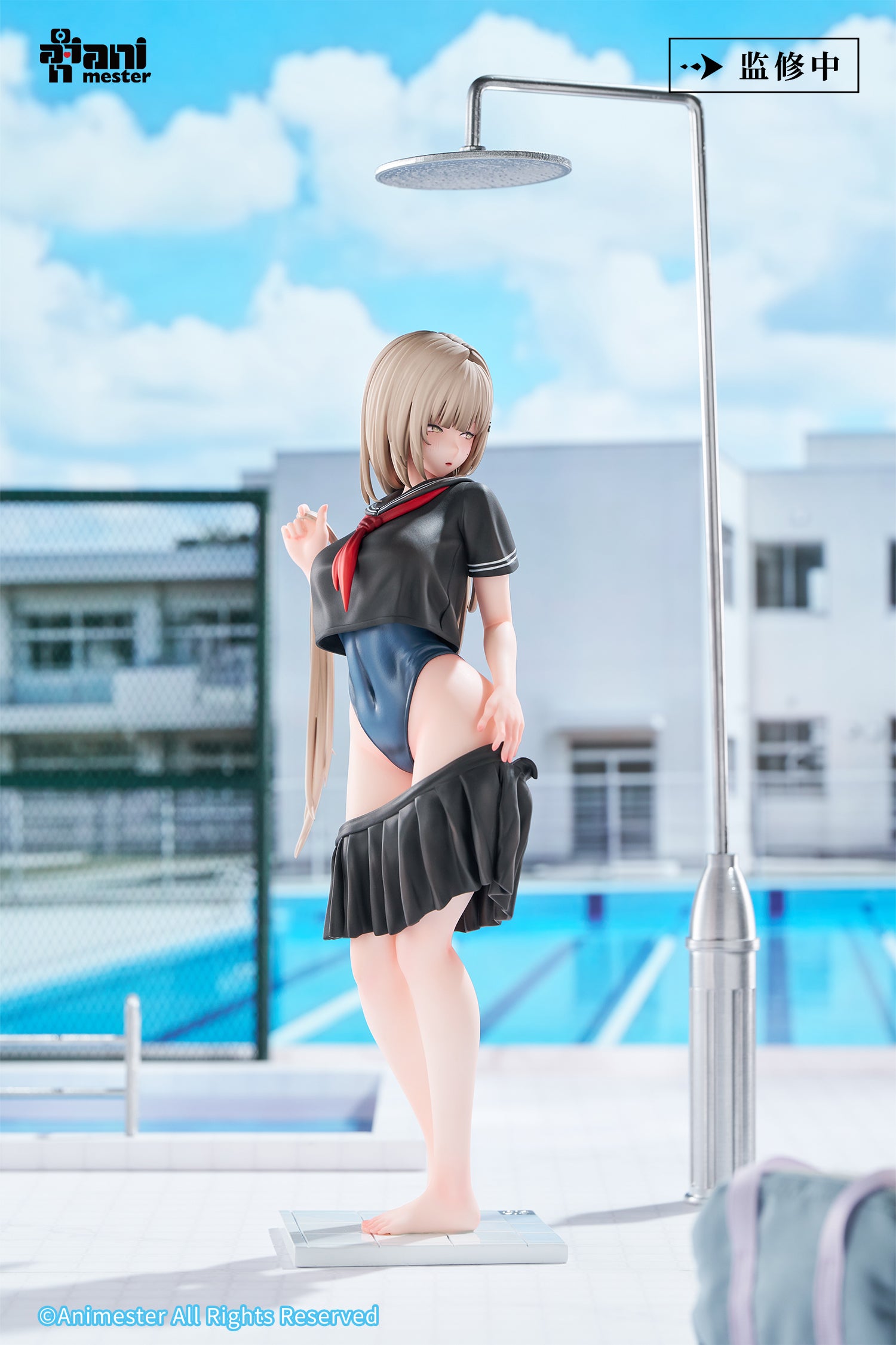 ANIMESTER BEFORE THE SWIM: GETTING READY TO CHANGE - YUZU 1/6 COMPLETE FIGURE - Image 10