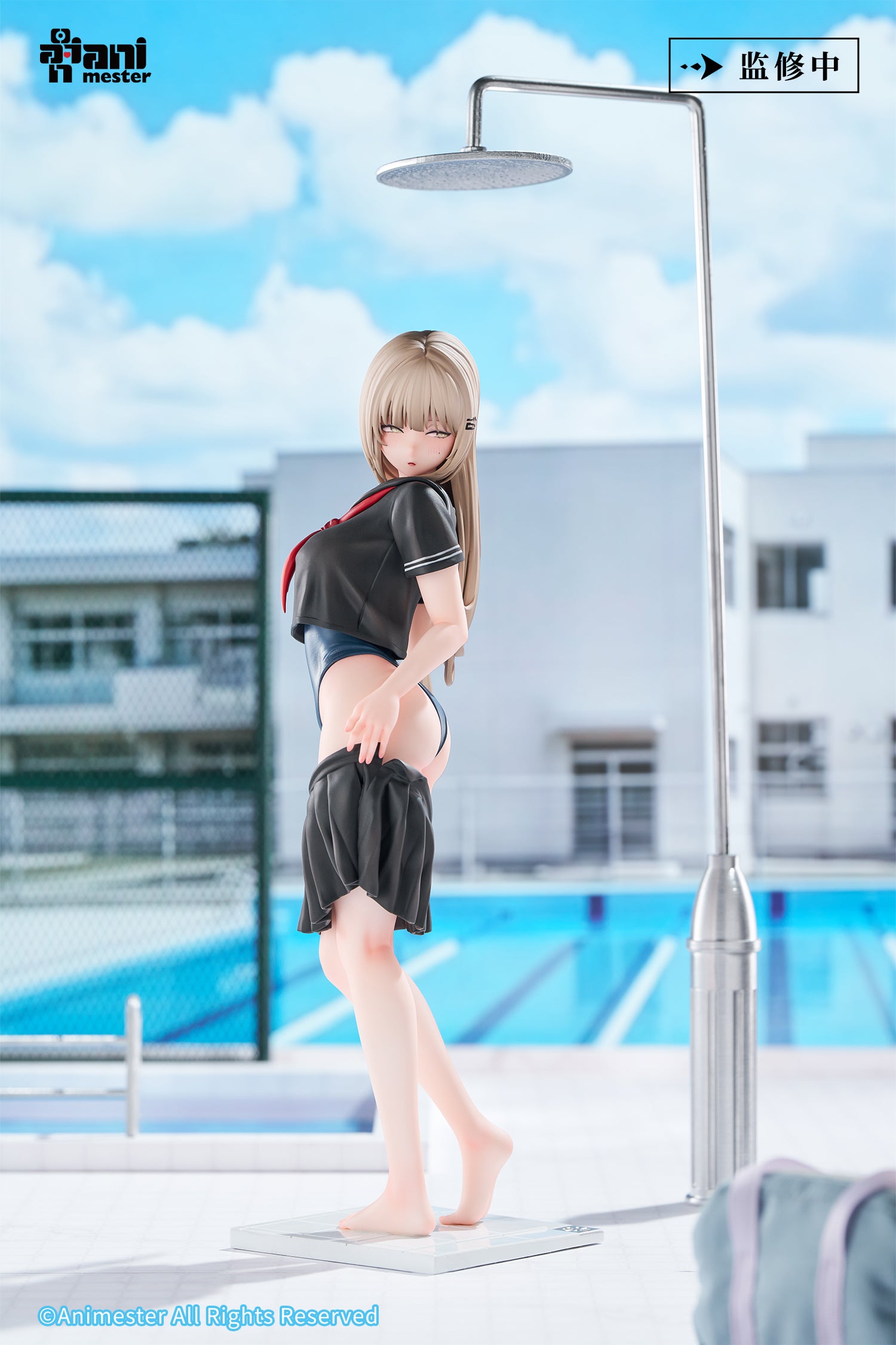 ANIMESTER BEFORE THE SWIM: GETTING READY TO CHANGE - YUZU 1/6 COMPLETE FIGURE - Image 11