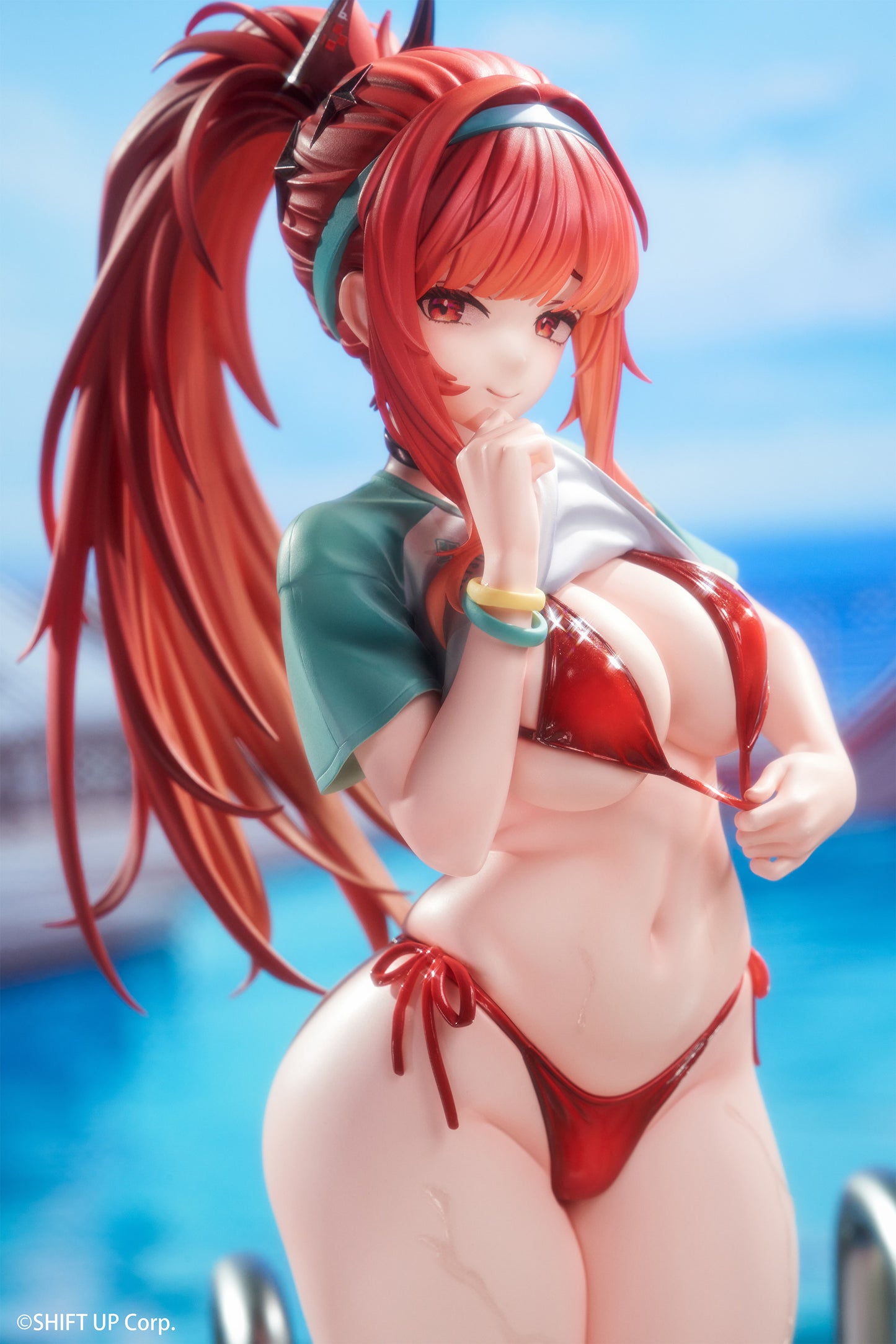 HOBBYSAKURA - GODDESS OF VICTORY: NIKKE - RAPI: RED HOOD Red Flavor 1/7 SCALE FIGURE NORMAL EDITION - Image 11