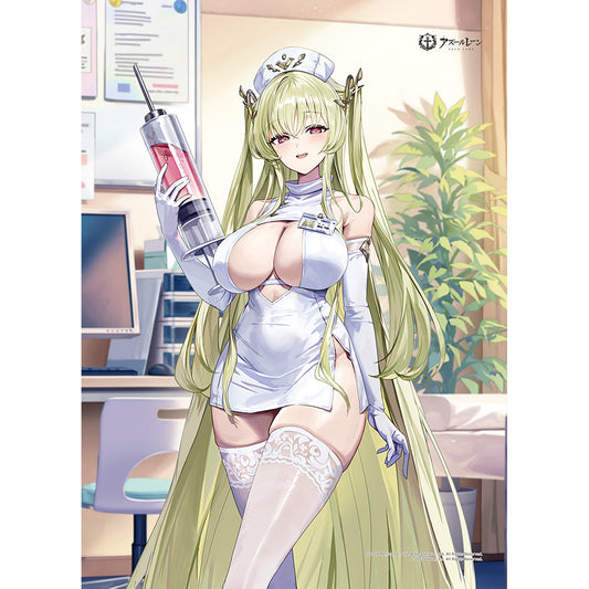 Azur Lane - Original Illustration B2 Tapestry Napoli / Nurse W Suede