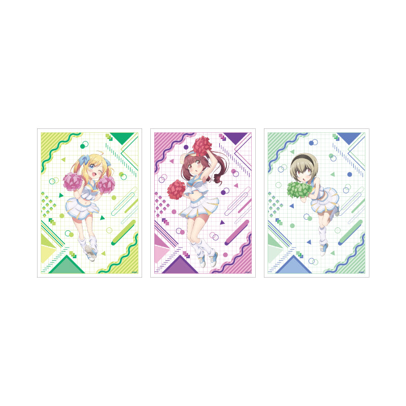 REPLICA GENGA 3 Set - Dropkick on My Devil! - 01 Cheerleader Ver. A (Original Illustration) - Image 1