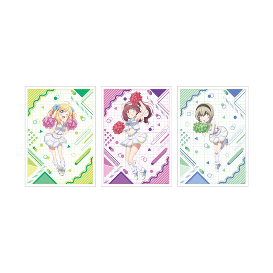 REPLICA GENGA 3 Set - Dropkick on My Devil! - 01 Cheerleader Ver. A (Original Illustration) - Image 1