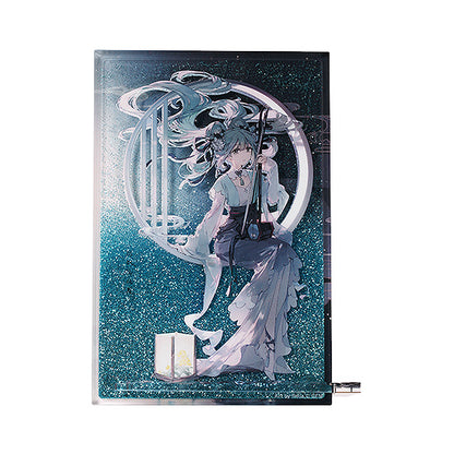 Character Vocal Series 01 Hatsune Miku Hatsune Miku Glitter Acrylic Block Han Gong Qiu Yue Ver. - Image 1