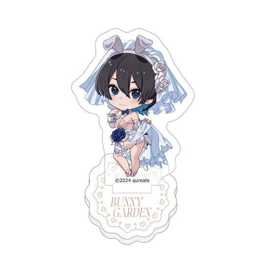 Bunny Garden - Acrylic Memo Stand Miuka / Bunny Wedding Swimwear