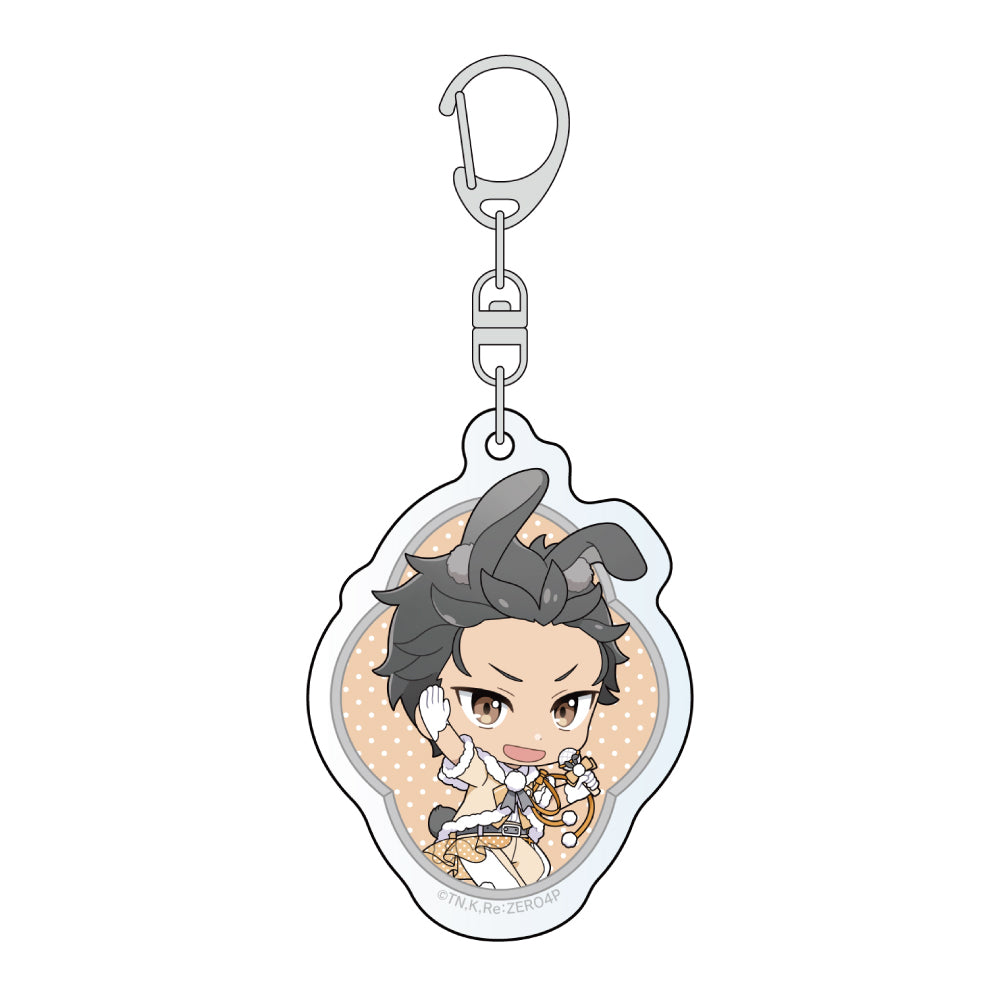 - Re:Zero Kara Hajimeru Isekai Seikatsu - Acrylic Key Chain Subaru / Kemomimi Idol - Image 1