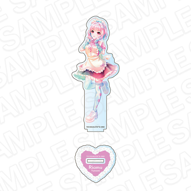 - The Idolmaster Cinderella Girls - Acrylic Figure Pale Tone Series Yumemi Riamu Jersey Maid Ver. - Image 1