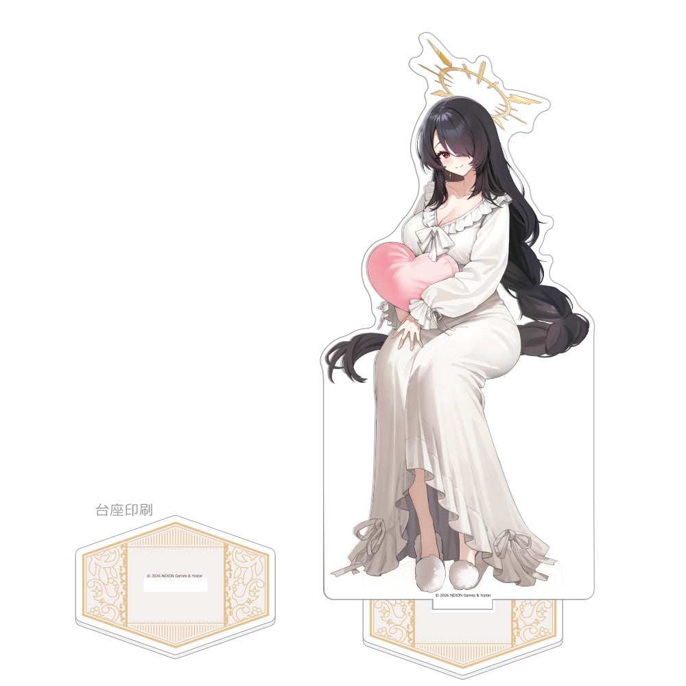 - Blue Archive - Original Illustration Extra Large Acrylic Stand Hinata / Room Wear - Image 1