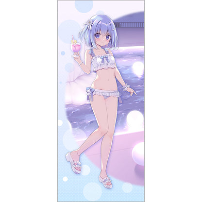 Miyu Miyasaka Original Illustration Extra Large Tapestry Shiino / Night Pool