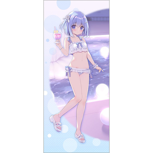 Miyu Miyasaka Original Illustration Extra Large Tapestry Shiino / Night Pool