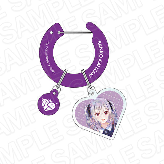 - The Idolmaster Cinderella Girls - Acrylic Carabiner Pale Tone Series Kanzaki Ranko Subculture Fashion Ver. - Image 1